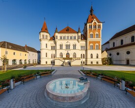 Rathaus mit Brunnen | © Linsham Fotografie | Günter Linsham