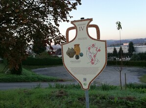 Roman road_sign_Eastern Styria | © Tourismusverband Oststeiermark