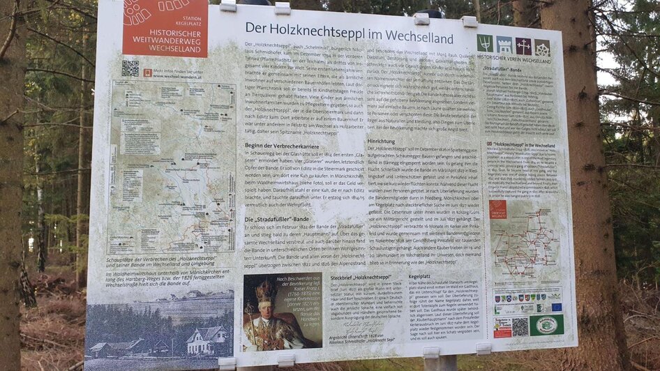 Infotafel vom Kegelplatz in Schäffern | © Oststeiermark Tourismus