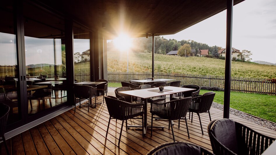 Weingartenlounge Ratscher Landhaus@foto karin berg | Ratscher Landhaus | © Karin Bergmann Weingartenlounge Ratscher Landhaus@foto karin berg | © Karin Bergmann