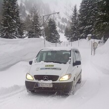 Rodeltaxi-Hohentauern-Murtal-Steiermark | © Taxi Kandler