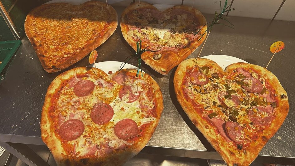 Herzerlpizza bei Roni´s Pizzeria in Pinggau | © Roni´s Pizzeria Herzerlpizza bei Roni´s Pizzeria in Pinggau | © Roni´s Pizzeria
