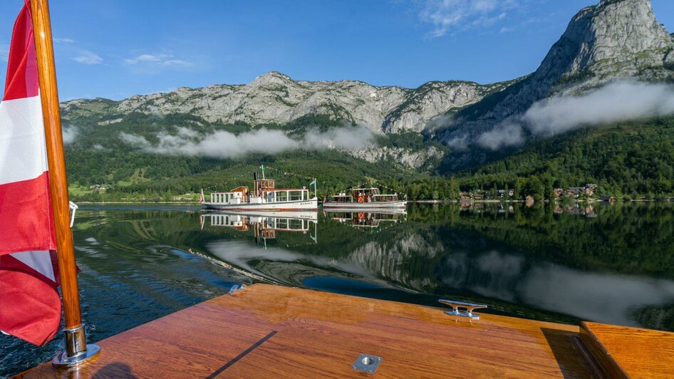 Schifffahrt, Grundlsee, Rudolf und Traun | © Schifffahrt Grundlsee/Florian Loitzl