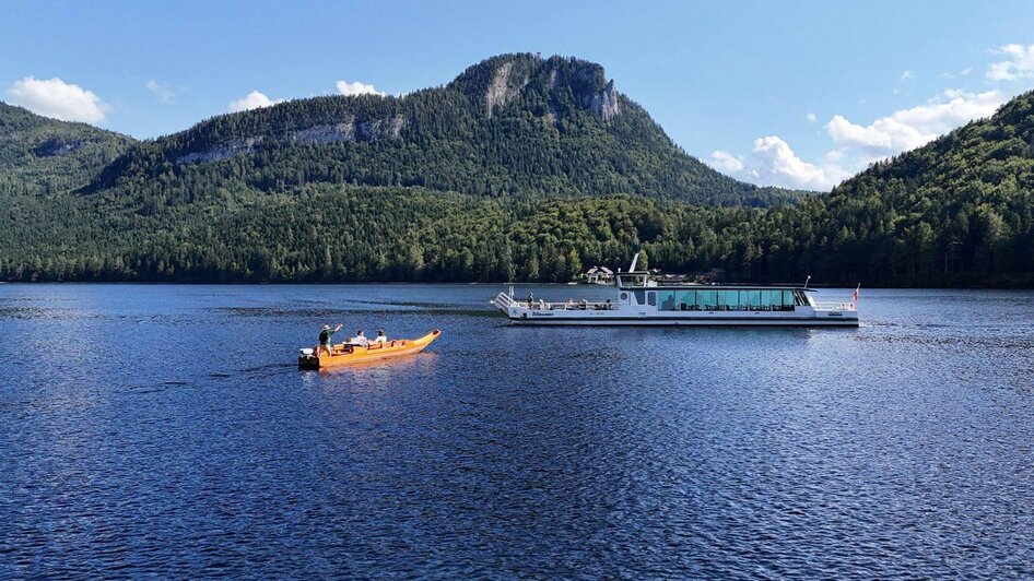 Schifffahrt, Altaussee, Plätte und Solarschiff | © Altaussee Schifffahrt
