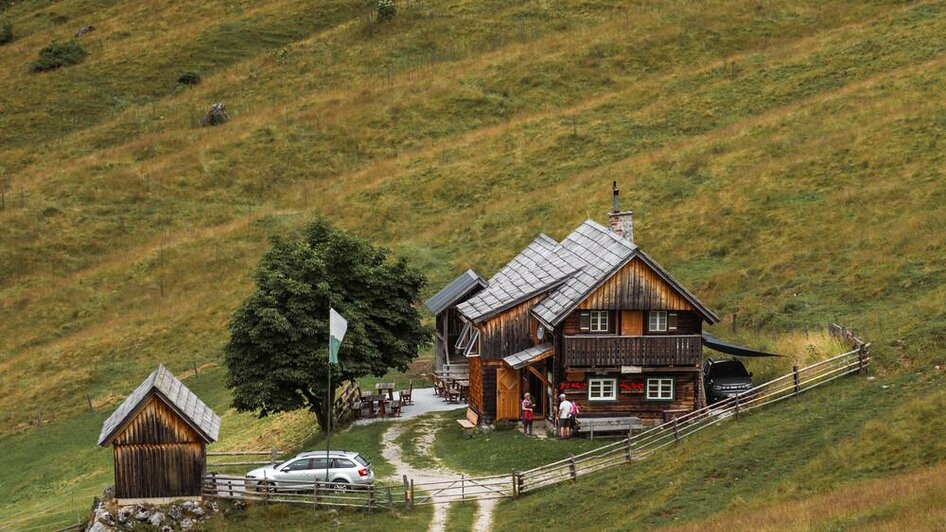 Schlagerbauer auf der Hinteregger Alm in Liezen | © Christoph Lukas