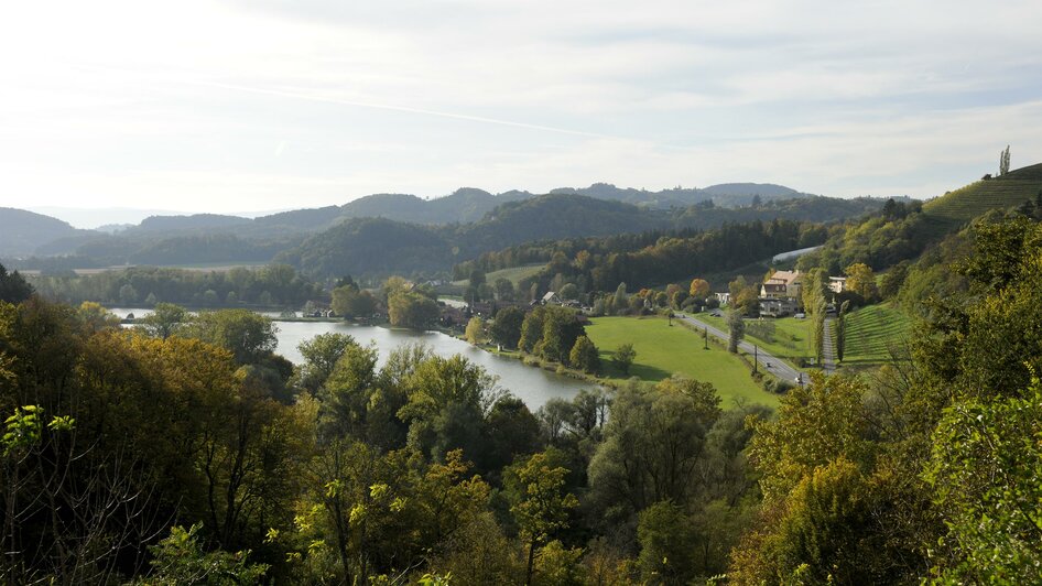 Ausblick auf den Sulmsee | © Schlosskeller Südsteiermark