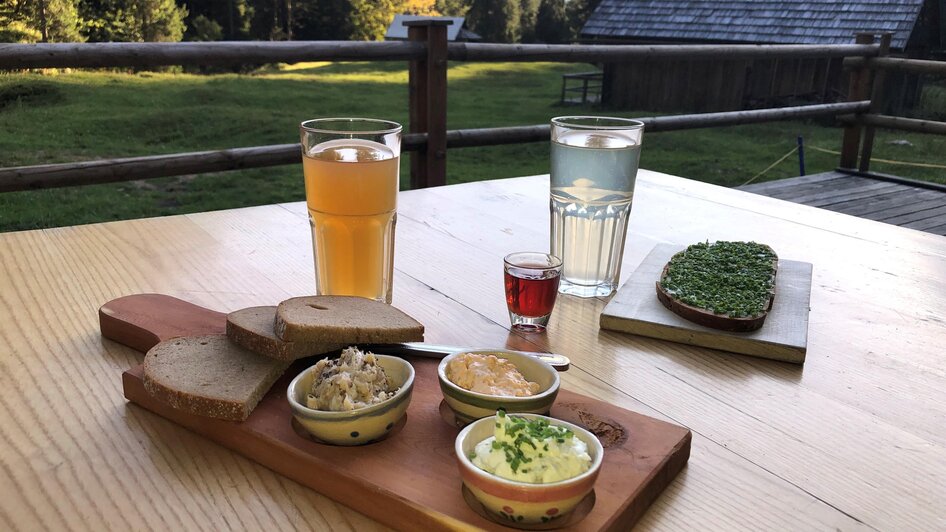 Seidlhütte, Grundlsee, Zimitzalm, Aufstriche | © Gertraud Kalss