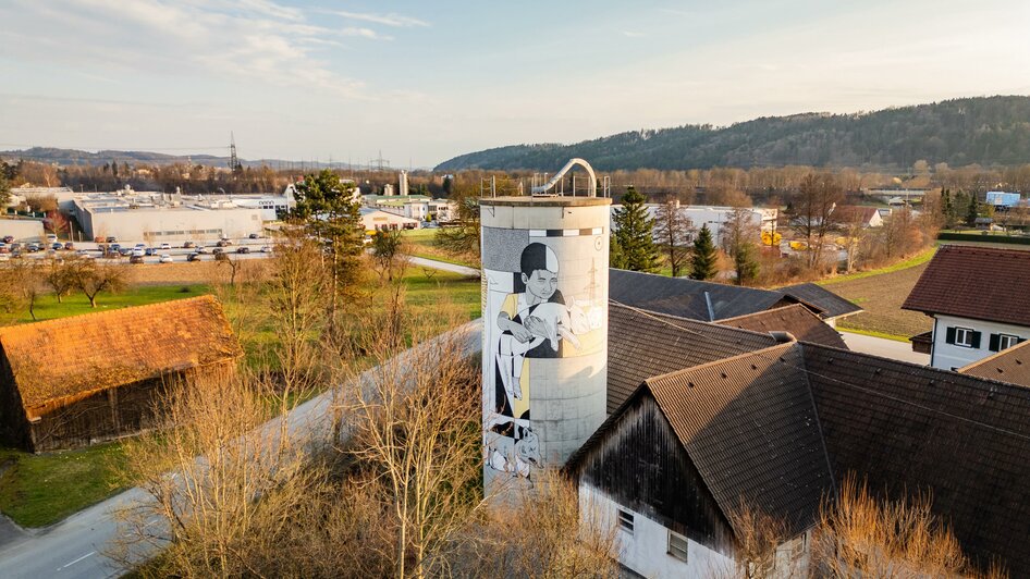 Silo_Kunstwerk_Oststeiermark | © Tourismusverband Oststeiermark