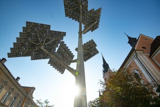 SolarTree_main square_Eastern Styria | © Stadtgemeinde Gleisdorf_Tourismusverband Oststeiermark