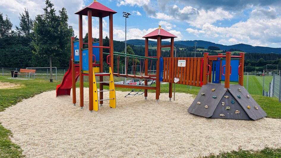 Playground_climb_East Styria | © Tourismus Vorau Spielplatz Vorau_ klettern_Oststeiermark | © Tourismus Vorau