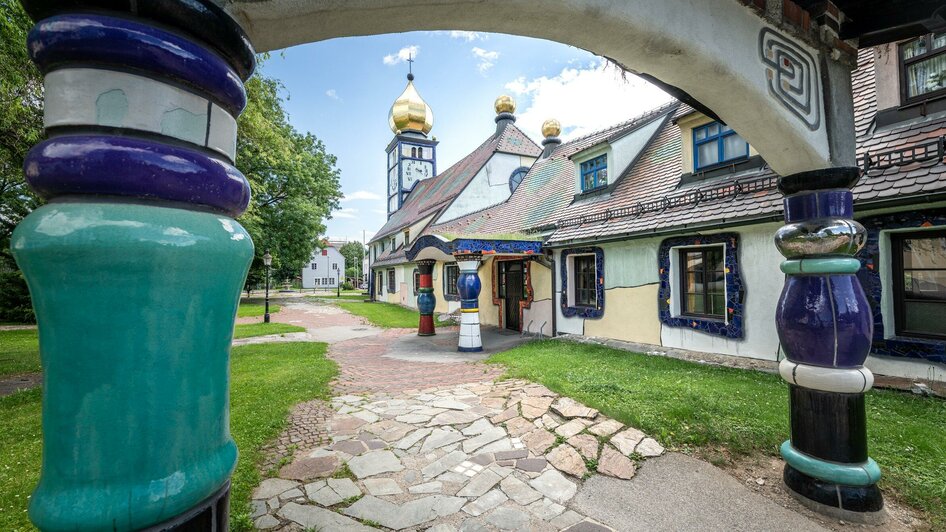 St. Barbara Kirche - Hundertwasser_2 | © TV Region Graz - Die Abbilderei