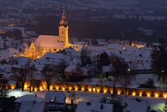 Stadtmauer Hartberg im Winter | © Oststeiermark Tourismus