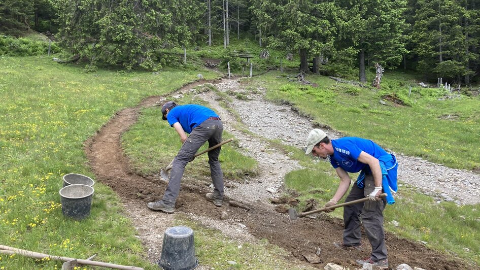 Wegarbeiten durch Steig.at | Christian Leimberger Wegarbeiten durch Steig.at
