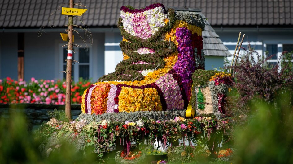 Steirische Blumenstraße_Blumenwagen_Oststeiermark | © Steirische Blumenstraße