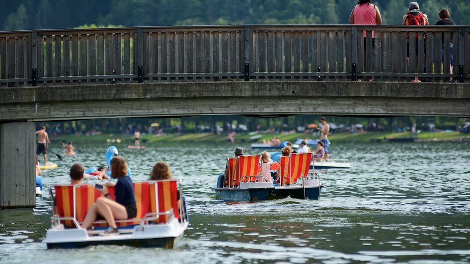 Stubenbergsee_Tretbootfahren_Oststeiermark | © Tourismusverband Oststeiermark