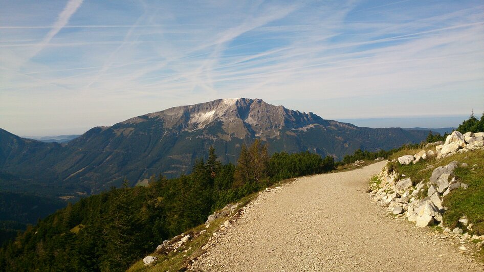 Rundwanderweg mit Blick auf den Ötscher | © TV Hochsteiermark / Brigitte Digruber