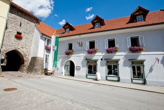 Eingang Informationsbüro und Blasmusikmuseum