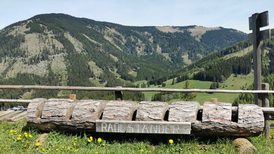 Radständer_Tyrnaueralm_Almenland_Oststeiermark | © Tourismusverband Oststeiermark