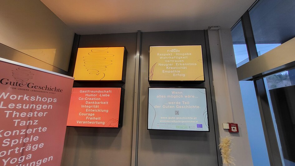 Gute Geschichte Eingang | © Andrea Stelzer Gute Geschichte Eingang | © Andrea Stelzer