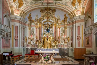 Wallfahrtskirche Frauenberg Innenansicht | © Romana Maier