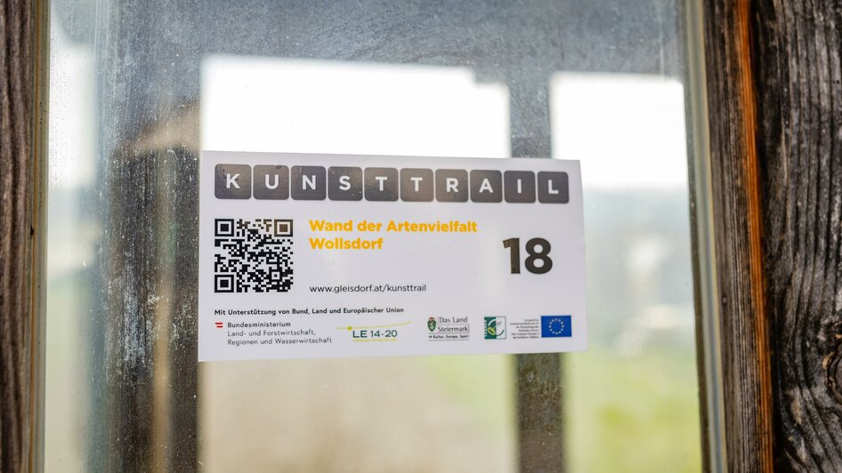 Wand Artenvielfalt_Tafel_Oststeiermark | © Tourismusverband Oststeiermark