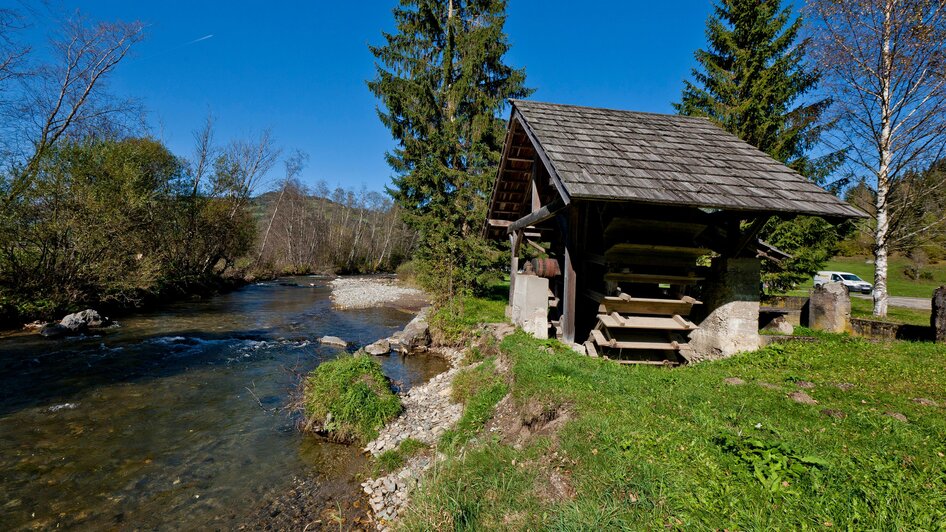 Waschlrad seitlich | © Holzwelt Murau