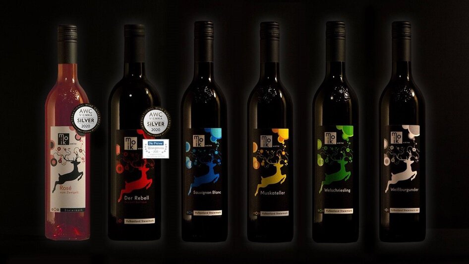Sortiment | © Weinbau Moik Sortiment | © Weinbau Moik