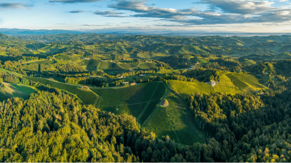 Panoramafoto Pössnitzberg | © Erwin Sabathi | Erwin Sabathi GmbH