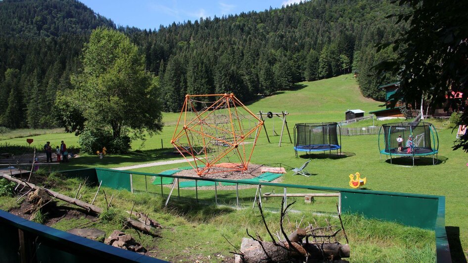 Blaa Alm, Altaussee, Spielplatz Blaa Alm | © Viola Lechner