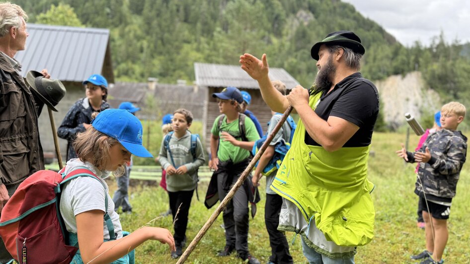 Wissensvermittlung zum Thema Wald