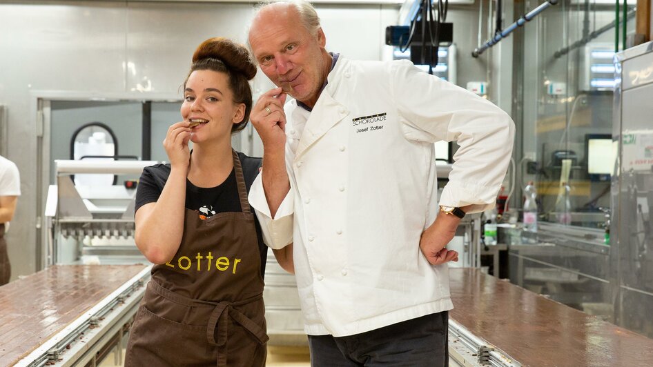 Julia & Josef Zotter | © Zotter Erlebniswelt