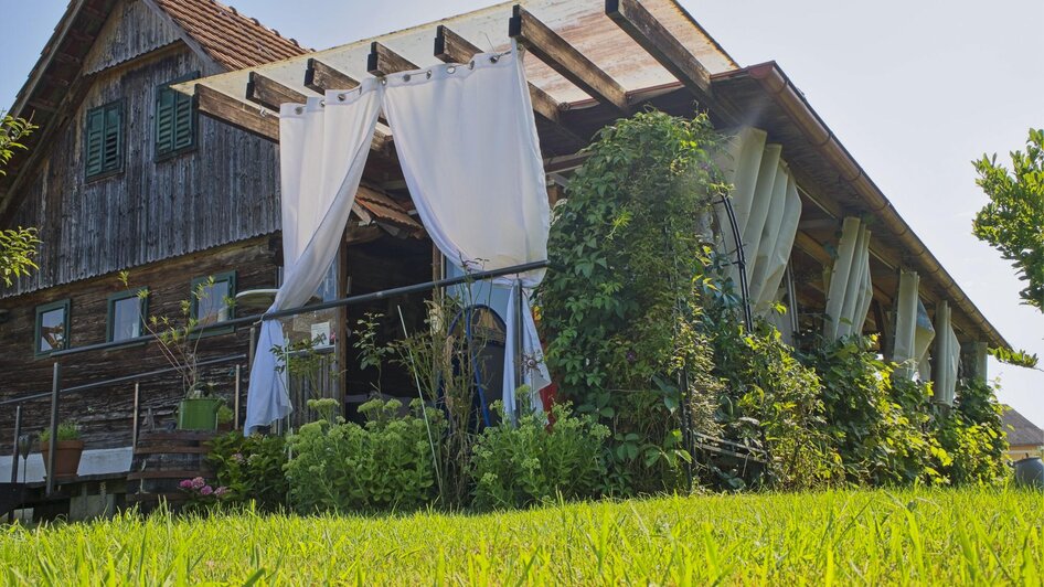 Ansicht Terrasse und Eingang | © Anton Muchitsch