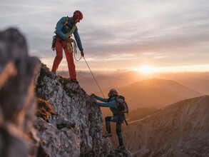 Geführte Bergtour mit Rene Guhl | © Stefan Leitner