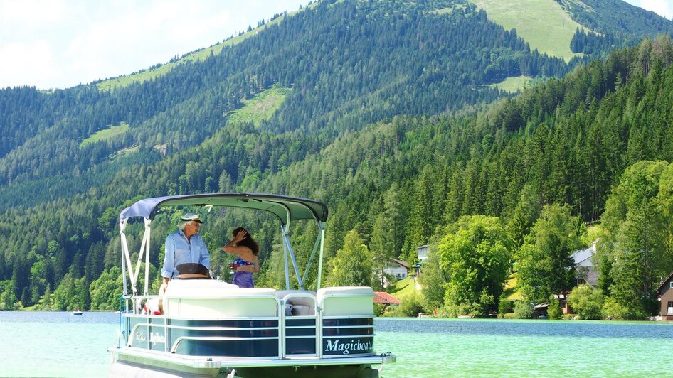 Partyboot am Erlaufsee | © Gabriele Moser