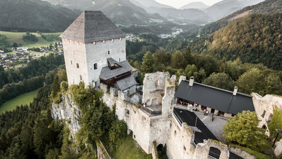 Burg Gallenstein von oben | © Stefan Leitner