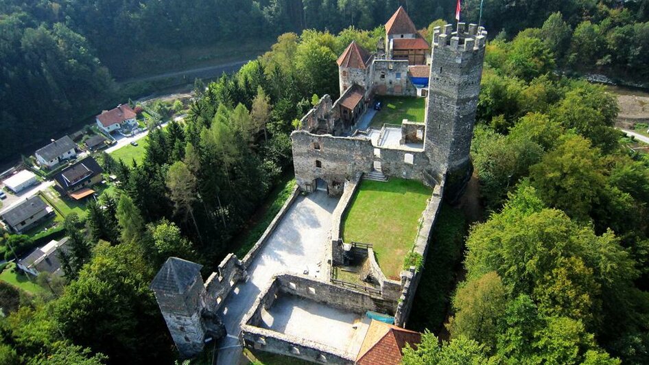 Burg Krems_Luftbild | © Reinhard Nunner