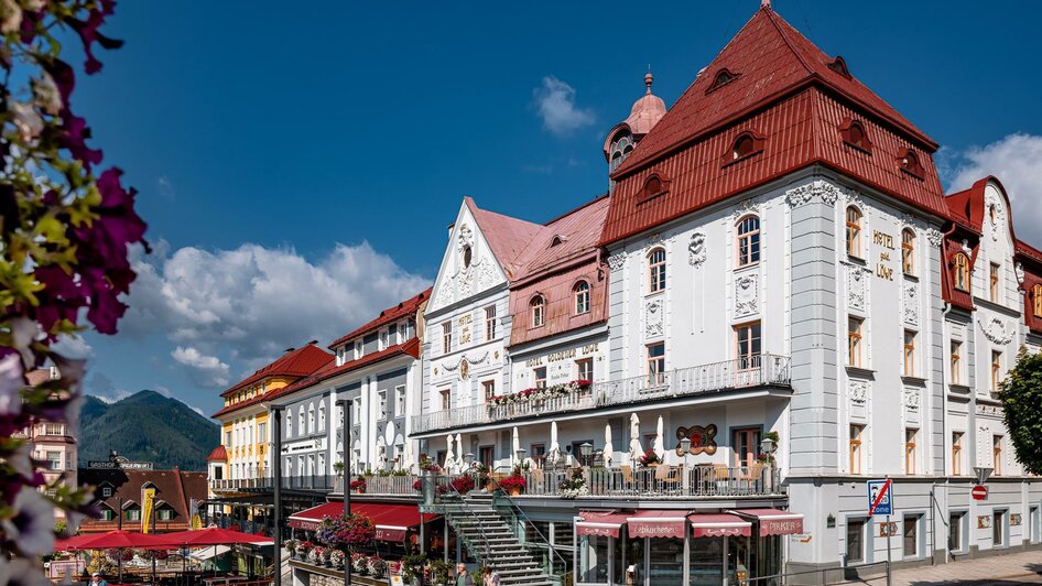 Pirker am Hauptplatz mit Panorama-Terrasse | © Pirker GmbH Mariazell