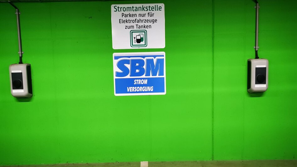 Stromtankstelle in der Parkgarage | © TV Hochsteiermark / Brigitte Digruber