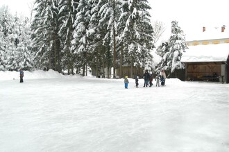 Eislaufen am Klause Parkplatz | © Stadtgemeinde Deutschlandsberg