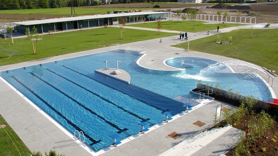 Freibad Eibiswald von oben | © Erlebnisbad Eibiswald