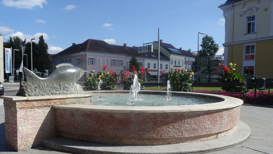 Fisch-Brunnen | © Tourismusverband Feldbach/ B. Bergmann