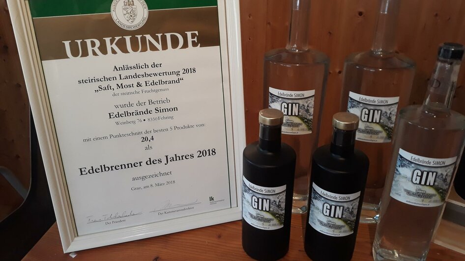 Gin, Edelbrände & Liköre - Franz Simon | © Franz Simon