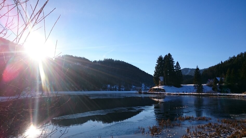 Hubertussee im Winter | © TV Hochsteiermark | Brigitte Digruber