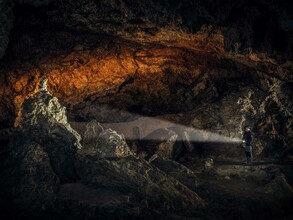 In der 340 m langen Kraushöhle | © Stefan Leitner