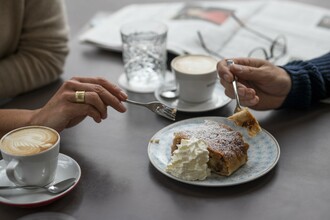 Kaffee mit Strudel | © STMK Tourimus / Punkt & Komma