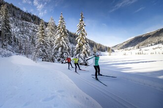 Langlaufen auf der Prebersee Höhenloipe