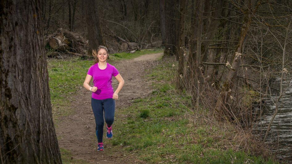 Joggen entlang der Mürzpromenade | © TV Kapfenberg