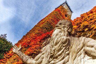 Pfarrkirche Lannach im Herbst | © Schilcherland Steiermark