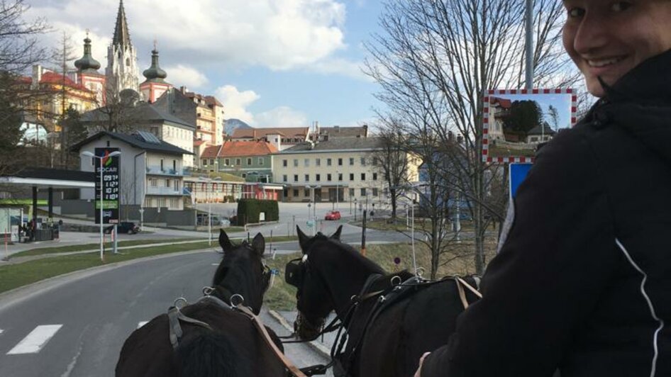 Kutschenfahrt in Mariazell | © Mag. Tamara Frießnegg