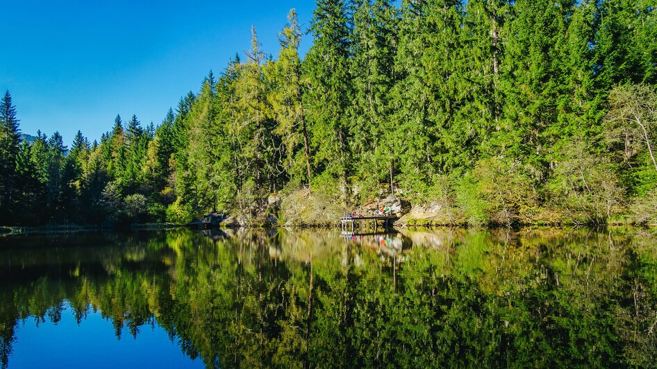 Teich mit Stege | © Naturpark Zirbitzkogel-Grebenzen, Mediadome